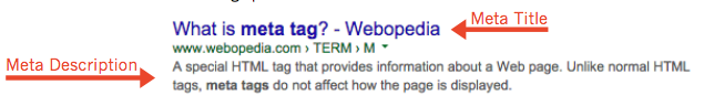 what is a meta description